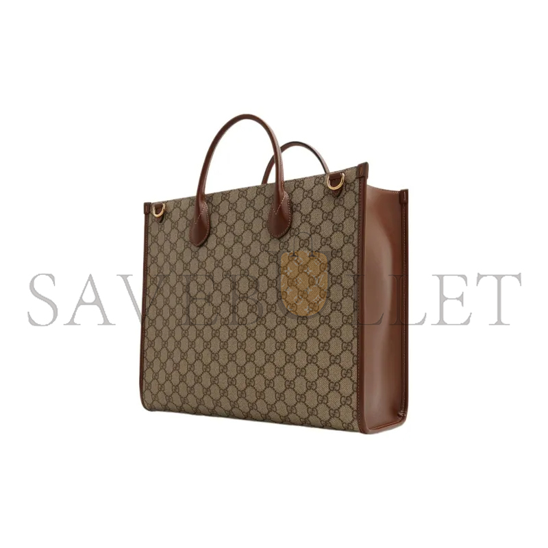 GUCCI MEDIUM TOTE WITH INTERLOCKING&G 674148 (37.5*33*15.5cm）